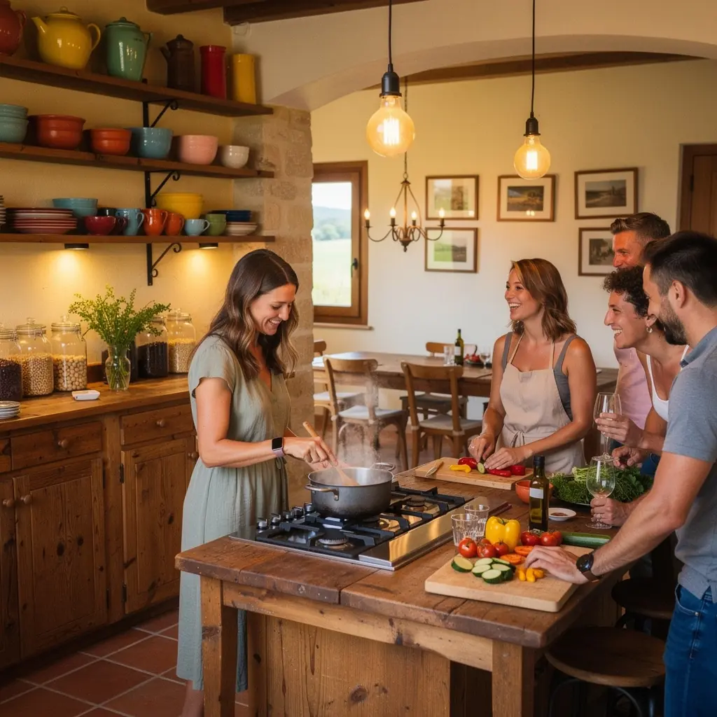 Ein SchГјssel mit hausgemachter Suppe, die reich an NГ¤hrstoffen ist und Wellness fГ¶rdert.